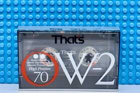 Thats 906915024161 Ow Ii 70 Vs. Type Blank Cassette Tape 1 Sealed