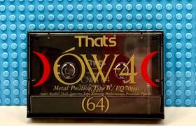 Thats 906915024543 Ow Iv 64 1990 Japan Type Blank Cassette Tape 1 Sealed D