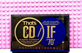 Thats 906915026073 Cd If 70 1990 Japan Suono Format Blank Cassette Tape Sealed