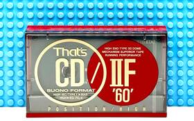 Thats 906915026554 Cd Iif 60 1990 Suono Type Ii Blank Cassette Tape Sealed