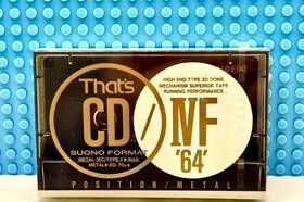 Thats 906915027056 Cd/ivf 64 Suono Format 1991 Type Iv Blank Cassette Tape Sealed