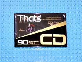 Thats 906915031558 Cd Iv 90 Type Blank Cassette Tape 1 Sealed