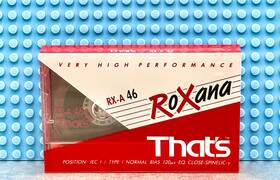 Thats 906915032517 Rx-a Inch Roxana 46 Type I Blank Cassette Tape Sealed