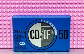 Thats 906915034535 Cd If 50 Suono Format Type I Blank Cassette Tape Sealed