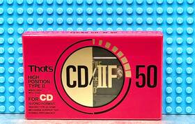 Thats 906915035037 Cd Iif 50 Suono Format Type Ii Blank Cassette Tape Sealed