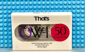 Thats 906915037536 Ow I 50 Type Blank Cassette Tape 1 Sealed