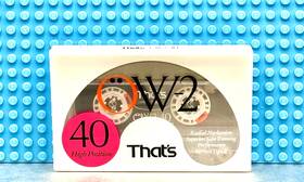 Thats 906915038014 Ow Ii 40 Type Vs Blank Cassette Tape 1 Sealed
