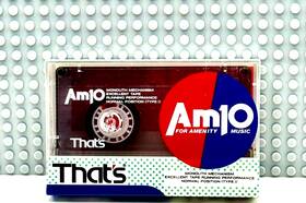 Am10 Thats 1989 Japan Type I Blank Cassette Tape 1 Sealed