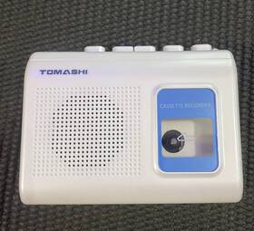 F-119f-318f Tomashi Portable Cassette Player Tape Recorder Walkman With Built-in White