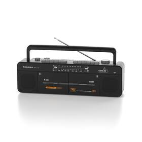 Tomashi F-539 Cassette Tape Player With Stereo Sound Dual Decks 3-band Radio Usb/tf