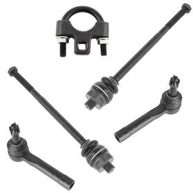 Psa71329 Trq Inner And Outer Tie Rod 4pc Set Kit With Tool For 2002-2006 Cadillac Escala