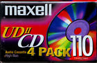 Udii-cd110 Udu-cd110 Maxell Pack Udii Min High Bias Cassettes New Sealed