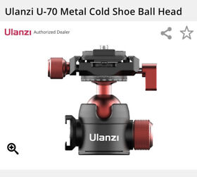 Ulanzi U-70 Metal Cold Shoe Ball Head
