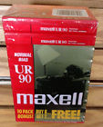 25215111655 Ur 90 Maxell Normal Bias Blank Cassettes New Pack