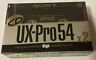Ux-pro54 Sony Type Ii High Bias Audio Cassette Tapes From New