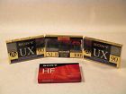 Tapes-1993 Ux90 Sony Maxell Xl Ii 100 Hf90 4 New Sealed Cassette Era