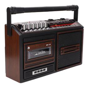 Vbestlifefsxogm75ep7762-13 Vbestlife Portable Cassette Player Vintage Tape Full Band Coffee Color