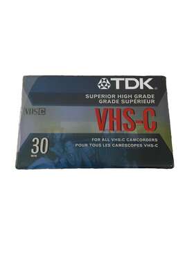 Vhs 020356314507 2 Vhs-csuperior High Grade Cassettes For All Vhs-c Camcorders New