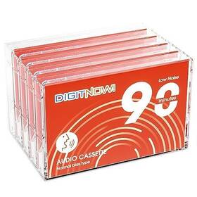 Vphev 768481939065 Blank Dictating Audio Cassette Tapes Low Noise High Output - 90 Minute Recor
