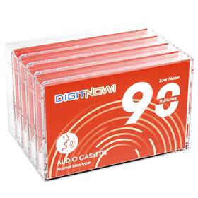 Vphev 797424840823 Blank Dictating Audio Cassette Tapes Low Noise High Output - 90 Minute Recor