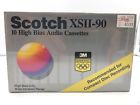 Xsii-90 Scotch High Bias Audio Cassettes Tapes For Cd Recording Nib