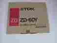 Zd-60y Tdk Cassette Tapes Audio Duplicating Case Of 50 31 Casette Blank