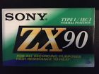 Zx90 Sony Zx Type Blank Sealed Audio Recording Cassette Tape