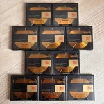 10 X Sony Prism 60 Minidisc Gold Black Md Audio Media From Japan. Fixed Price $59.00.