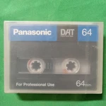 Dat Panasonic 64 Digital Audio Tape (1) (sealed). Fixed Price $18.98.