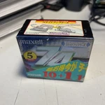 Maxell 74MIN. Md Color 5 Pack Mini Disc Sealed New. Fixed Price $54.01.