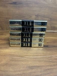 High Bias Xlii Audio Cassette Cd 90 Minutes /135M Maxell Black Magnetite - New. Fixed Price $39.99.