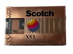 Scotch Xs 90 Blank Audio Cassette Tape Sealed Normal Bias Type 1987 Japan. Fixed Price $29.95.