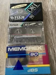New Fuji Dr-i 90 & Memorex Minute Blank Cassette Tapes Lot. Fixed Price $10.95.