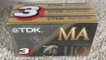 Tdk MA110 Metal Alloy Type Iv Blank Cassette 3-PACK New Sealed. Fixed Price $54.95.