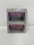 *new* Sealed Veratron Blank Audio Cassette 90 Min High Quality Lot Of 2. Fixed Price $14.97.
