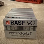 Lot Of 7 Basf Chromdioxid Ii 90 Blank Audio Cassette Tape. Bygerman 1982. Fixed Price $185.00.