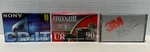 Blank Cassettes : Sony Cd-it 90 Maxell Audio 3M 542 Dictating 60 Min. Fixed Price $12.00.