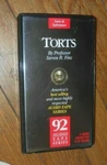 Law Sum & Substance Audio Torts 1988 Steven Finz 4 Cassettes. Fixed Price $20.00.