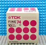 Md Tdk Fine Pink 74 Blank Mini Disc Box Of 10 (1) (sealed). Fixed Price $98.99.