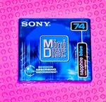 Sony MDW-74EL Sapphire Blue Vs. Iv Blank Mini Disc (1) (sealed). Fixed Price $14.39.