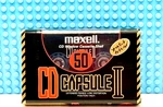 Maxell Cd Capsule Ii 50 1990 Type Blank Cassette Tape (1) (sealed). Fixed Price $26.99.