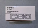 New Box 20 Maxell C60 Cassettes Professional Industrial Duplicator Series. Fixed Price $14.90.