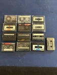 Lot Of 12 Prerecorded Cassette Tapes W/ Cases Sold Blanks Maxell Tdk Fuji 13. Fixed Price $13.85.