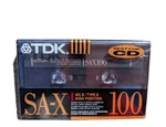 Tdk Sa-x 100 Iec Type Ii High Bias Blank Cassette Tape Sealed Nip. Fixed Price $6.99.