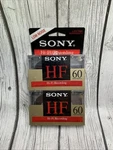 Sony High Fidelity 120 Minute Normal Bias Cassettes (2 Tapes) New Package. Fixed Price $9.02.