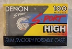 Denon Port 100 ('92/'93) Type Ii/high Bias Min Blank Tape Japan New. Fixed Price $22.00.