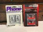 Sealed Vintage Jasco Recoton Micro Cassette Tapes MC60 Telephone Answering Nos. Fixed Price $9.99.