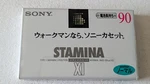 Sony Xi Stamina 90 Japan 1PSC New 1996. Fixed Price $29.00.