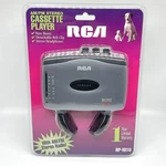 Vtg Rca RP-1810 Portable Am/fm Stereo Cassette Player W/headphones -new & Sealed. Fixed Price $34.87.