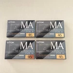 Tdk Metal Position Ma 46 Type Iv Cassette Tape Pack New Jp. Fixed Price $159.99.